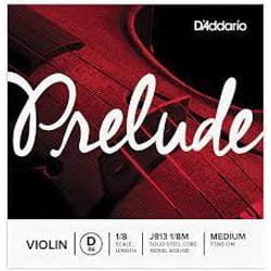 D'Addario J813 1/8M 1 pièce(s) Acier Violon