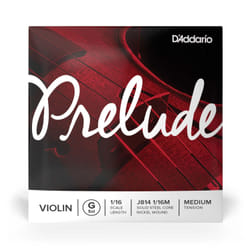 D'Addario J814 1/16M 1 pièce(s) Acier Violon