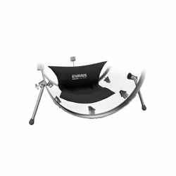 Evans EQPAD, Tom tom, Peau de frappe, Noir, 1 pièce(s)