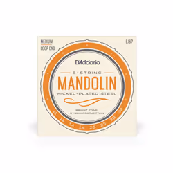 D'Addario EJ67, Mandoline, Acier, 8 pièce(s)