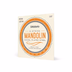 D'Addario EJ67 corde d'instrument de musique 8 pièce(s) Acier Mandoline
