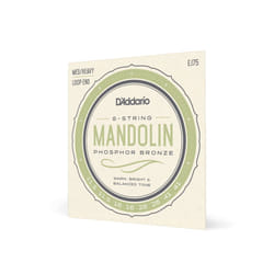 D'Addario EJ75 corde d'instrument de musique 8 pièce(s) Mandoline