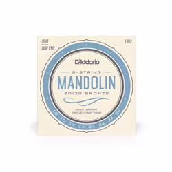 D'Addario EJ62 corde d'instrument de musique 8 pièce(s) Mandoline