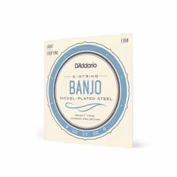 D'Addario EJ60, Banjo, Acier, 5 pièce(s)