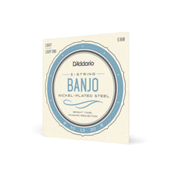 D'Addario EJ60 corde d'instrument de musique 5 pièce(s) Acier Banjo