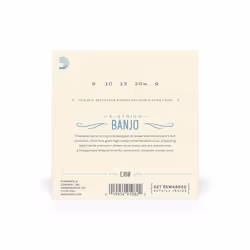 D'Addario EJ60 corde d'instrument de musique 5 pièce(s) Acier Banjo