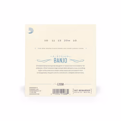 D'Addario EJS60 corde d'instrument de musique 5 pièce(s) Acier inoxydable Banjo