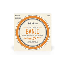 D'Addario EJ55 corde d'instrument de musique 5 pièce(s) Acier Banjo