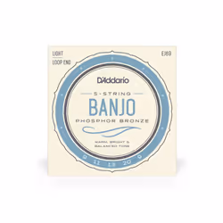 D'Addario EJ69, Banjo, Acier, 5 pièce(s)