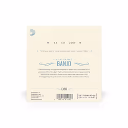 D'Addario EJ69 corde d'instrument de musique 5 pièce(s) Acier Banjo