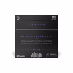 D'Addario NYXL1149 corde d'instrument de musique Electrique 6 pièce(s) Acier Guitare