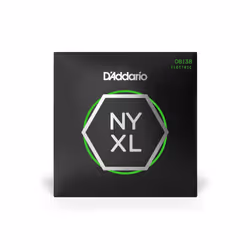 D'Addario NYXL0838 corde d'instrument de musique Electrique 6 pièce(s) Acier Guitare