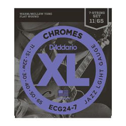 D'Addario ECG24-7 corde d'instrument de musique Electrique 7 pièce(s) Guitare