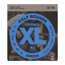 D'Addario EHR350, Guitare, Acier, Electrique, 6 pièce(s)