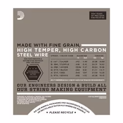 D'Addario EHR350 corde d'instrument de musique Electrique 6 pièce(s) Acier Guitare