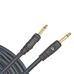Planet Waves PW-S-05 câble audio 1,5 m 6,35 mm Noir
