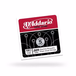 D'Addario PL009-5, Guitare, Acier, Acoustique/Électrique, 5 pièce(s)