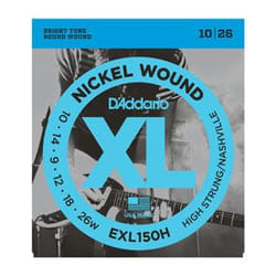 D'Addario EXL150H corde d'instrument de musique Electrique 6 pièce(s) Acier Guitare