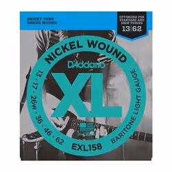 D'Addario EXL158, Guitare, Acier, Electrique, 6 pièce(s)
