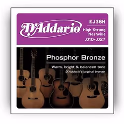D'Addario EJ38H, Guitare, Acoustique, 6 pièce(s)