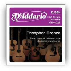 D'Addario EJ38H corde d'instrument de musique Acoustique 6 pièce(s) Guitare