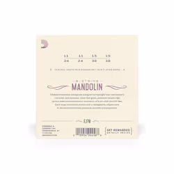 D'Addario EJ70 corde d'instrument de musique 8 pièce(s) Mandoline