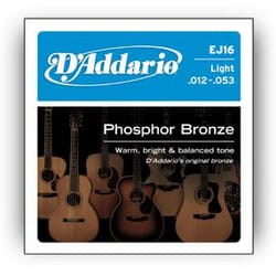 D'Addario EJ16-B25 corde d'instrument de musique Acoustique 150 pièce(s) Acier Guitare