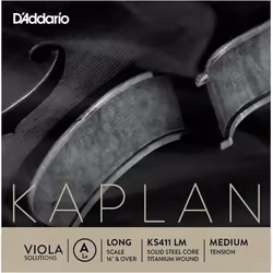 D'Addario KS411 LM, Alto, Acier inoxydable, 1 pièce(s)