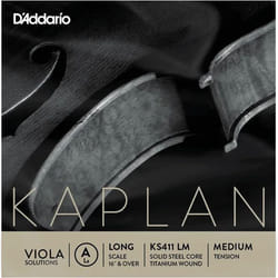 D'Addario KS411 LM corde d'instrument de musique 1 pièce(s) Acier inoxydable Alto