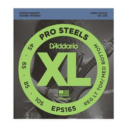 D'Addario EPS165 corde d'instrument de musique Basse 4 pièce(s) Acier Guitare