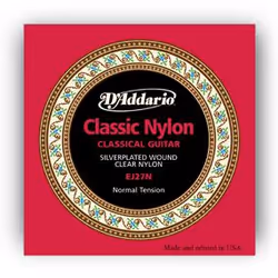 D'Addario EJ27N, Guitare, Nylon, Classique, 6 pièce(s)