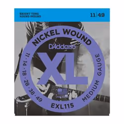 D'Addario EXL115-10P, Guitare, Acier, Electrique, 60 pièce(s)