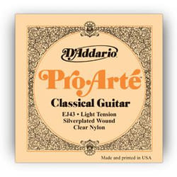D'Addario EJ43 corde d'instrument de musique Classique 6 pièce(s) Nylon Guitare