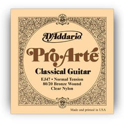 D'Addario EJ47 corde d'instrument de musique Classique 6 pièce(s) Nylon Guitare