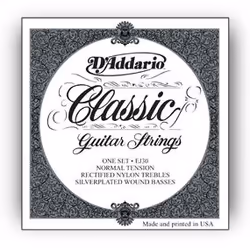 D'Addario EJ30, Guitare, Nylon, Classique, 6 pièce(s)