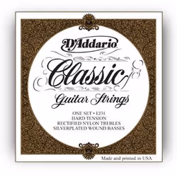D'Addario EJ31, Guitare, Nylon, Classique, 6 pièce(s)