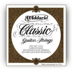 D'Addario EJ31 corde d'instrument de musique Classique 6 pièce(s) Nylon Guitare