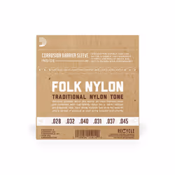 D'Addario EJ32 corde d'instrument de musique Classique 6 pièce(s) Nylon Guitare