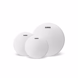 Evans G2, Tom tom, Peau de frappe, Blanc, Polyester, 3 pièce(s), 355 mm