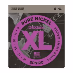 D'Addario EPN120, Guitare, Acier, Electrique, 6 pièce(s)