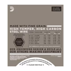 D'Addario EPN115 corde d'instrument de musique Electrique 6 pièce(s) Acier Guitare