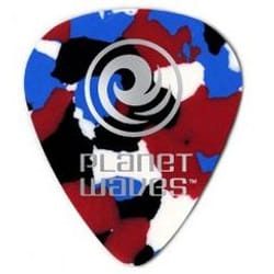 Planet Waves 1CMC2-10 médiator 10 pièce(s) Celluloïd Multicolore