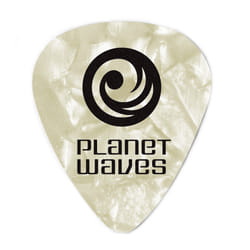 Planet Waves 1CWP2-10 médiator 10 pièce(s) Celluloïd Perle, Blanc