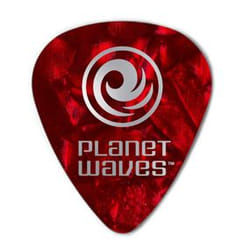 Planet Waves 1CRP6-10 médiator 10 pièce(s) Celluloïd Perle, Rouge