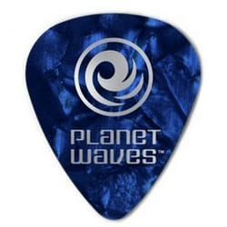 Planet Waves 1CBUP6-25 médiator 25 pièce(s) Celluloïd Bleu, Perle