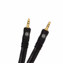 Planet Waves PW-MC-03, 3,5mm, Mâle, 3,5mm, Mâle, 0,9 m, Noir