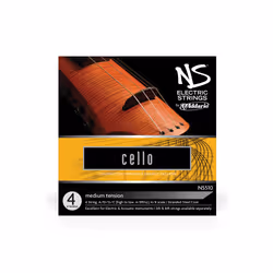 D'Addario NS510 corde d'instrument de musique 4 pièce(s) Acier Violoncelle