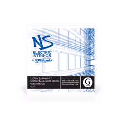 D'Addario NS711 corde d'instrument de musique Électrique/Basse 1 pièce(s) Acier Violoncelle