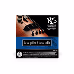 D'Addario NS710 corde d'instrument de musique Électrique/Basse 4 pièce(s) Acier Violoncelle