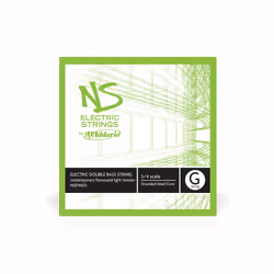 D'Addario NSFW611 corde d'instrument de musique Acoustique/Électrique 1 pièce(s) Acier inoxydable Contrebasse
